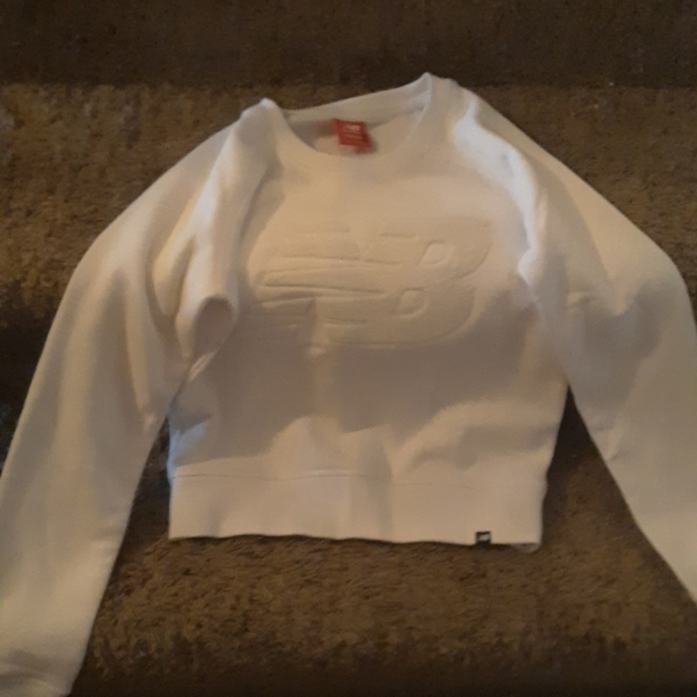 White long sleeve  sweater